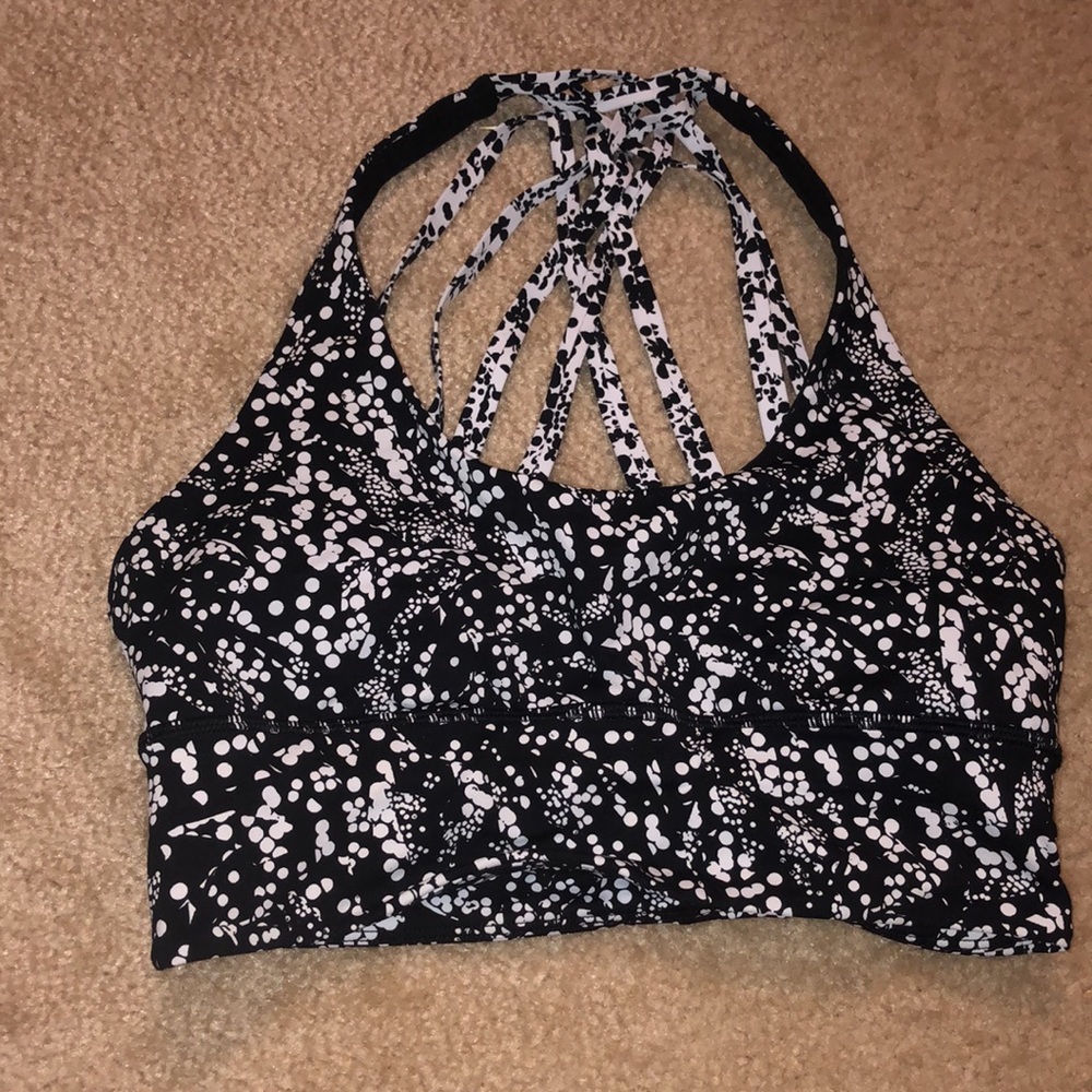 “Free to be moved” sports bra